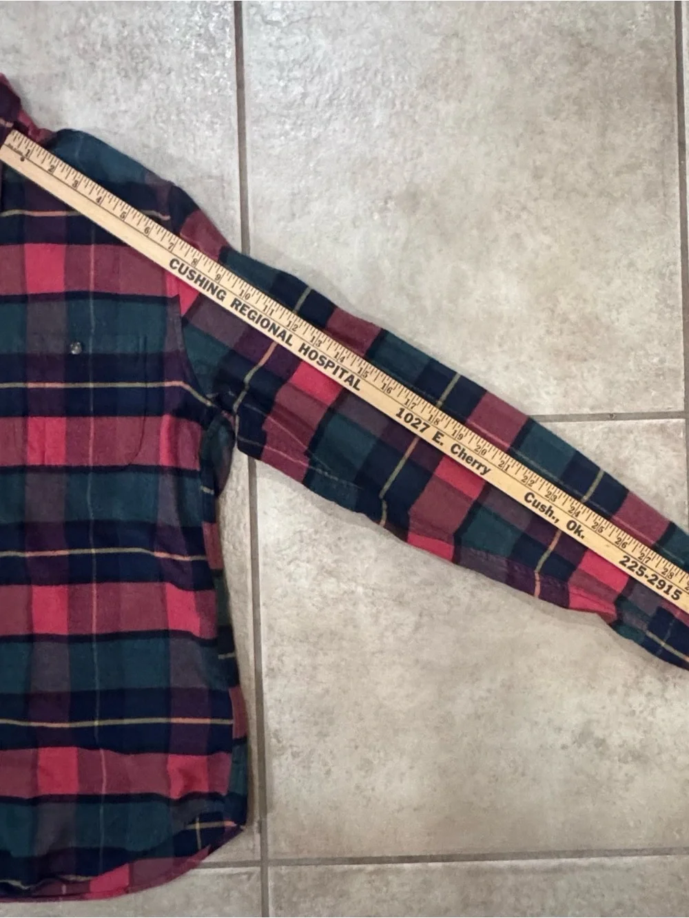 J. Crew Red and Green Plaid Button-Down Shirt